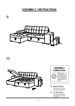 Preview for 12 page of Furniture of America CM6959 Assembly Instructions Manual