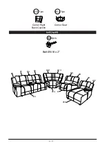 Preview for 6 page of Furniture of America CM6970 Assembly Instructions Manual