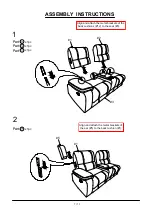 Preview for 7 page of Furniture of America CM6970 Assembly Instructions Manual