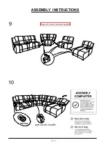 Preview for 11 page of Furniture of America CM6970 Assembly Instructions Manual