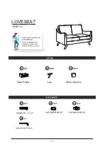 Preview for 5 page of Furniture of America CM6971LV Assembly Instructions Manual