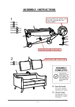 Preview for 7 page of Furniture of America CM6971SF Assembly Instructions Manual