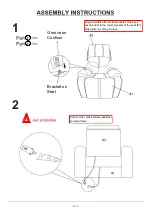 Preview for 6 page of Furniture of America CM6973-CH Assembly Instructions Manual