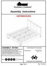 Preview for 8 page of Furniture of America CM7008EXQ Assembly Instructions Manual