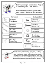 Preview for 16 page of Furniture of America CM7008EXQ Assembly Instructions Manual