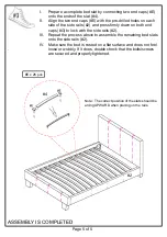 Preview for 18 page of Furniture of America CM7008EXQ Assembly Instructions Manual