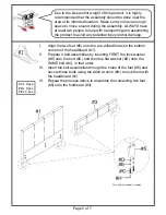 Preview for 5 page of Furniture of America CM7008F Assembly Instructions Manual