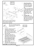 Preview for 7 page of Furniture of America CM7008F Assembly Instructions Manual