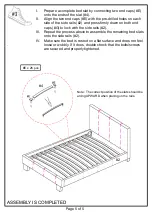 Preview for 5 page of Furniture of America CM7008T Assembly Instructions