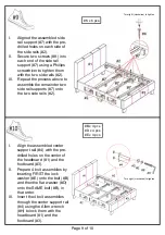 Preview for 9 page of Furniture of America CM7009CK Assembly Instructions Manual