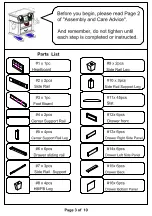 Preview for 13 page of Furniture of America CM7009CK Assembly Instructions Manual