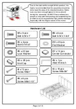 Preview for 24 page of Furniture of America CM7009CK Assembly Instructions Manual