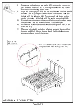 Preview for 30 page of Furniture of America CM7009CK Assembly Instructions Manual