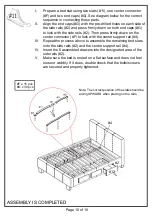 Preview for 10 page of Furniture of America CM7009Q Assembly Instructions Manual