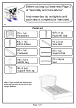 Preview for 3 page of Furniture of America CM7016 F Assembly Instructions Manual