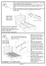 Preview for 7 page of Furniture of America CM7016 F Assembly Instructions Manual