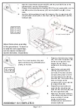 Preview for 14 page of Furniture of America CM7016 F Assembly Instructions Manual