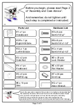 Preview for 17 page of Furniture of America CM7016 F Assembly Instructions Manual