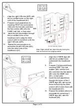 Preview for 18 page of Furniture of America CM7016 F Assembly Instructions Manual