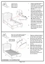 Preview for 19 page of Furniture of America CM7016 F Assembly Instructions Manual