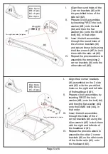 Preview for 5 page of Furniture of America CM7017EK Assembly Instructions Manual