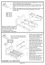 Preview for 6 page of Furniture of America CM7017EK Assembly Instructions Manual