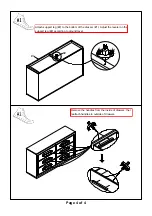 Preview for 4 page of Furniture of America CM7047D Assembly Instructions