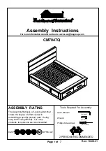 Furniture of America CM7047Q Assembly Instructions Manual preview