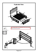 Preview for 4 page of Furniture of America CM7047Q Assembly Instructions Manual