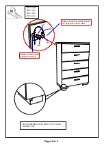 Preview for 4 page of Furniture of America CM7049C Assembly Instructions