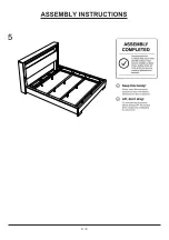 Preview for 9 page of Furniture of America CM7049EK Assembly Instructions Manual