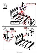 Предварительный просмотр 5 страницы Furniture of America CM7049Q Assembly Instructions