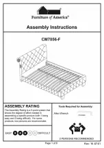 Preview for 13 page of Furniture of America CM7056-CK Assembly Instructions Manual