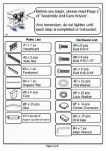 Preview for 15 page of Furniture of America CM7056-CK Assembly Instructions Manual