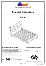 Preview for 19 page of Furniture of America CM7056-CK Assembly Instructions Manual