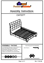 Preview for 15 page of Furniture of America CM7057CK Assembly Instructions Manual