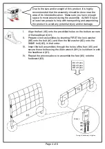 Preview for 4 page of Furniture of America CM7057F Assembly Instructions Manual