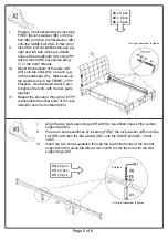 Preview for 5 page of Furniture of America CM7057F Assembly Instructions Manual