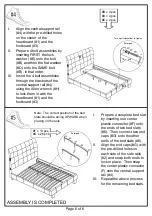 Preview for 6 page of Furniture of America CM7057F Assembly Instructions Manual