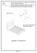 Preview for 5 page of Furniture of America CM7057T Assembly Instructions