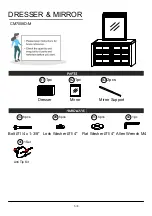 Preview for 5 page of Furniture of America CM7058D-M Assembly Instructions Manual