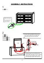 Preview for 7 page of Furniture of America CM7058D-M Assembly Instructions Manual