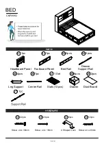 Preview for 5 page of Furniture of America CM7059Q Assembly Instructions Manual