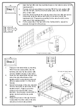 Preview for 4 page of Furniture of America CM7060IV-CK Assembly Instructions Manual