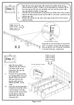 Preview for 5 page of Furniture of America CM7060IV-CK Assembly Instructions Manual