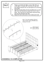 Preview for 6 page of Furniture of America CM7060IV-CK Assembly Instructions Manual