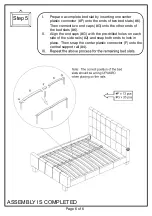 Preview for 6 page of Furniture of America CM7060IV-F Assembly Instructions Manual