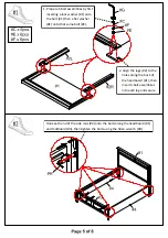 Preview for 5 page of Furniture of America CM7072Q Assembly Instruction Manual