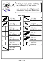 Preview for 3 page of Furniture of America CM7075F/Q Assembly Instructions Manual