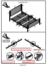 Preview for 5 page of Furniture of America CM7075F/Q Assembly Instructions Manual